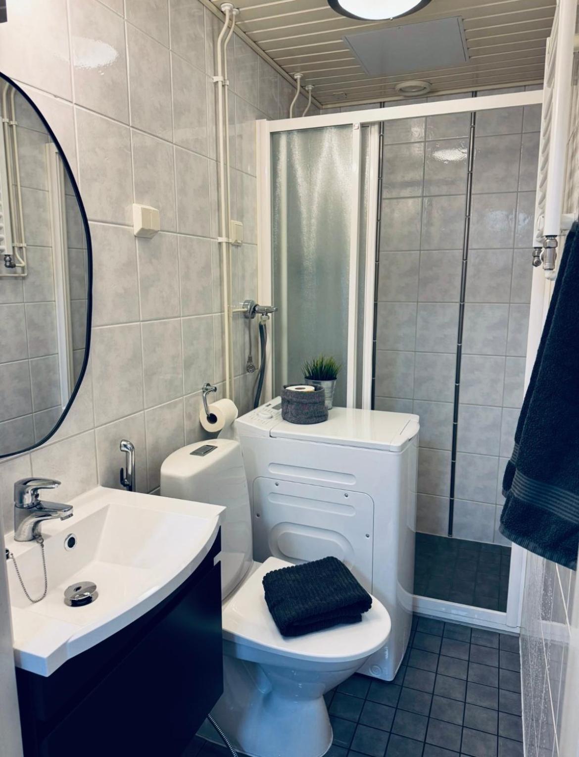 Compact Apartment In Rauma Bagian luar foto