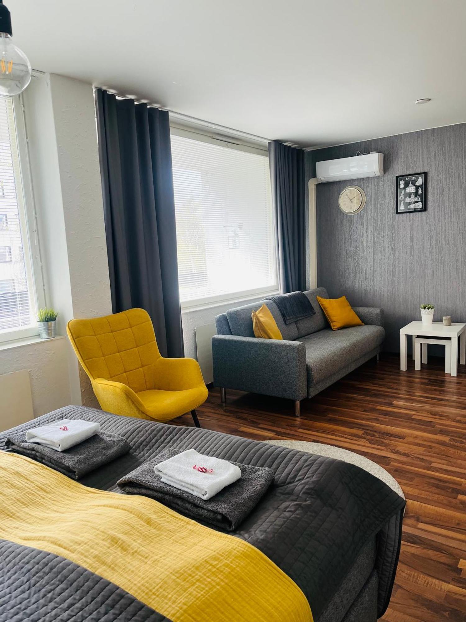 Compact Apartment In Rauma Bagian luar foto